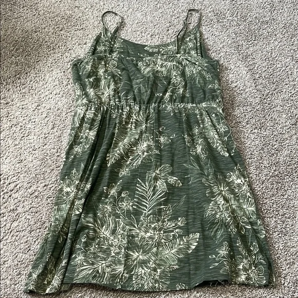 Old Navy Floral Green Dress - Picture 5 of 6